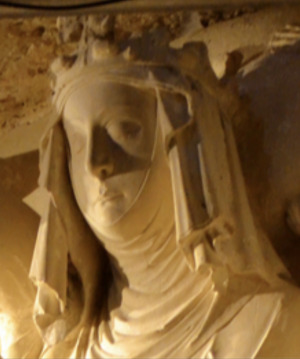 Portrait de Blanche d'Anjou (ca 1280 - 1310)