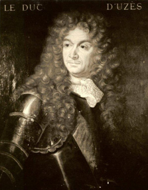 Portrait de Jean-Charles de Crussol d'Uzès (1675 - 1739)