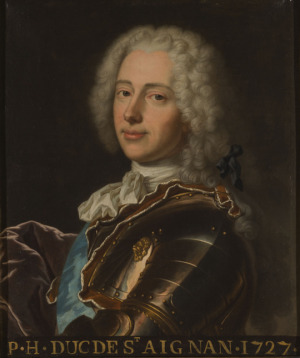 Portrait de Paul-Hippolyte de Beauvilliers (1684 - 1776)