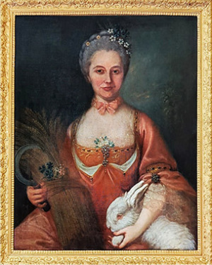 Portrait of Marie Perrine Yvonne de Gouyon (1734 - 1817)