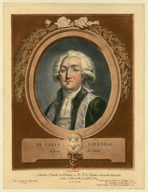 Portrait de Trophime-Gérard de Lally-Tollendal (1751 - 1830)