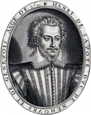 Portrait de Henri Ier de Savoie-Nemours (1572 - 1632)