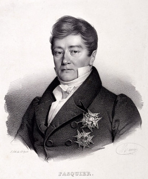 Portrait de le Chancelier Pasquier (1767 - 1862)