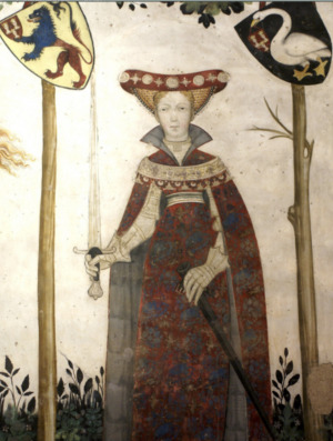 Portrait de Beatrice di Savoia (av 1210 - 1259)