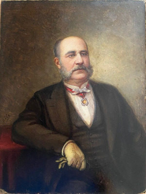 Portrait of Ignace de Testa (1812 - 1873)