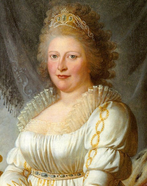 Portrait de Charlotte von Hannover (1766 - 1828)