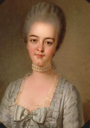 Portrait de Bathilde d'Orléans (1750 - 1822)