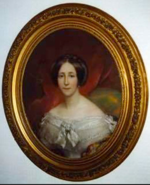 Portrait de Amélie Tézenas du Montcel (1816 - 1865)