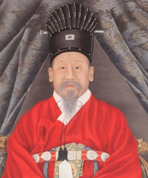 Portrait de Kojong (1852 - 1919)
