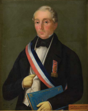 Portrait de André de Carrion d'Espagne de Nisas (1794 - 1867)