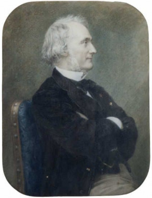 Portrait of Désiré Nisard (1806 - 1888)