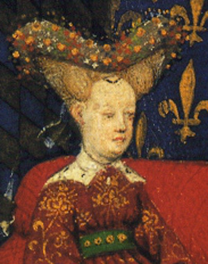 Portrait de Isabeau de Bavière (1371 - 1435)