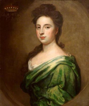 Portrait de Angélique Madeleine de Pellissari ( - 1736)