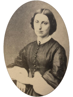 Portrait de Eugénie de Martin du Tyrac de Marcellus (1840 - 1927)