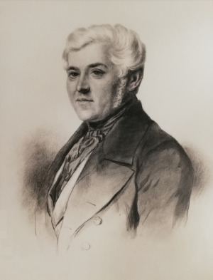 Portrait de Sidney Bertera (1817 - 1873)