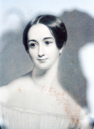 Portrait de Elizabeth Bates (1820 - 1878)