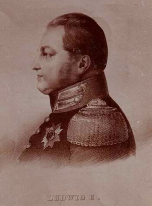 Portrait de Louis II de Hesse (1777 - 1848)