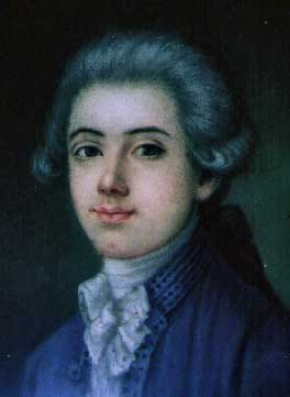 Portrait de Édouard de Mesnard (1767 - 1797)