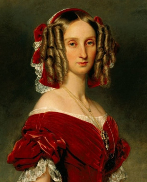 Portrait de Louise d'Orléans (1812 - 1850)