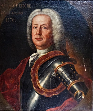 Portrait de Jean François de Greische (1716 - 1789)