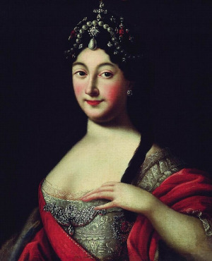 Portrait de Anna Romanov (1708 - 1728)