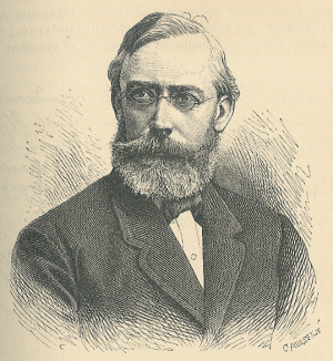 Portrait de Christian Molbech (1821 - 1888)