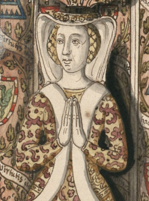 Portrait de Jeanne du Drac (1399 - 1436)