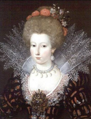 Portrait de Catherine de Mayenne (1585 - 1618)