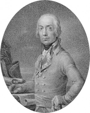 Portrait de Anton von Zach (1747 - 1826)