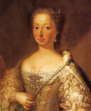Portrait de Anne von Hannover (1709 - 1759)
