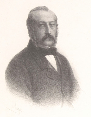 Portrait de Adolphe de Vrière (1806 - 1885)