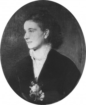 Portrait de Anna von Hochberg (1839 - 1916)