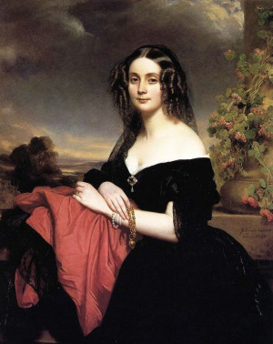 Portrait de Claire de Galard de Brassac de Béarn (1809 - 1840)