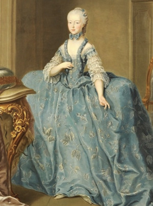 Portrait de Maria-Johanna von Habsburg-Lothringen (1750 - 1762)