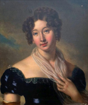 Portrait de Zofia Tyzenhauz (1790 - 1878)