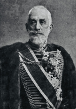 Portrait de Gyula Széchényi de Sárvár-Felsővidék (1829 - 1921)