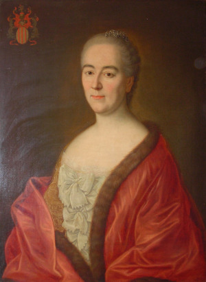 Portrait de Marie Josèphe Marcq (1722 - 1768)