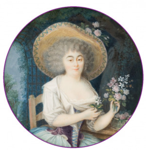 Portrait de Marie-Anne Hardy Duplessis (1739 - 1784)