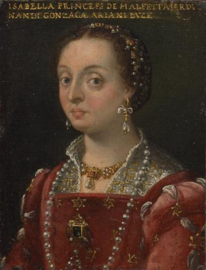 Portrait de Isabella di Capua (1510 - 1559)