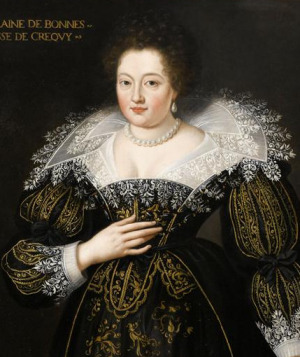 Portrait de Madeleine de Bonne (1576 - 1621)