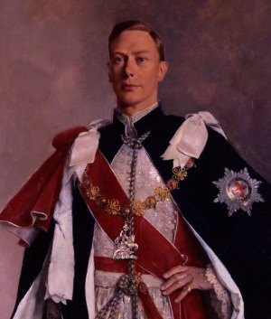 Portrait de King George VI (1895 - 1952)
