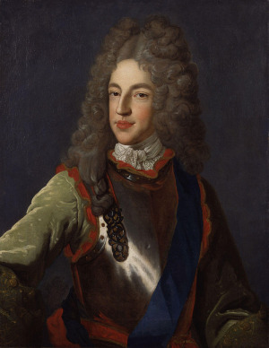 Portrait de The Old Pretender (1688 - 1766)