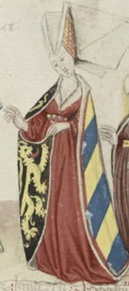 Portrait de Adélaïde de Bourgogne (ca 1233 - 1273)
