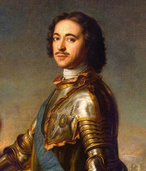 Portrait de Pierre Ier de Russie (1672 - 1725)