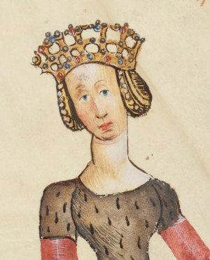 Portrait de Marie de Berry (ca 1376 - 1434)
