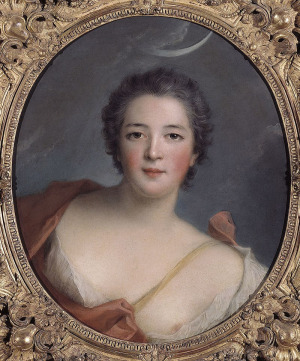 Portrait de  Mademoiselle de Chalon (1715 - 1799)