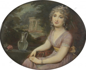 Portrait de Jeanne Sophie Duplain de Sainte-Albine (1778 - av 1813)