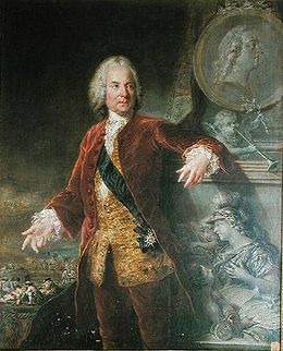 Portrait de Germain Pichault de La Martinière (1697 - 1783)