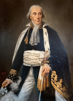 Portrait de le Vicomte de Bonald (1754 - 1840)