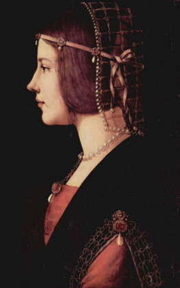 Portrait de Beatrice d'Este (1475 - 1497)